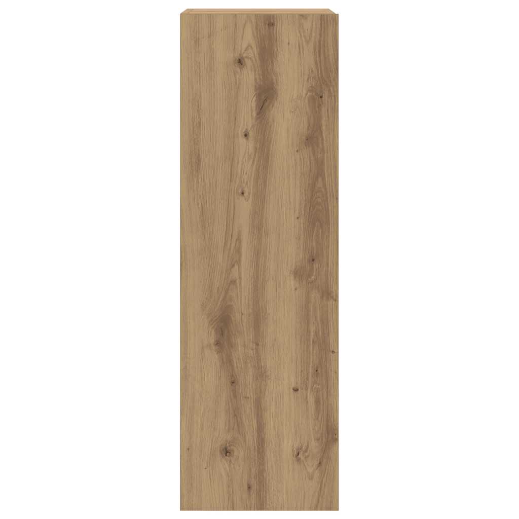 Wall Mounted TV cabinets 6 pcs Artisan Oak Engineered Wood